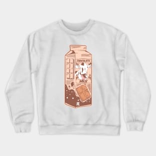 Chocolate milk Crewneck Sweatshirt